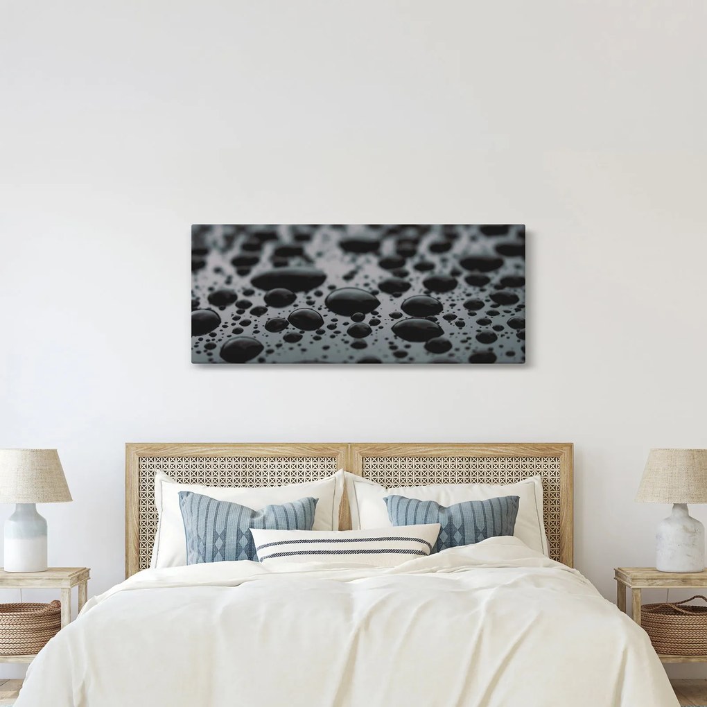 A vízcseppek képe (120x50 cm)