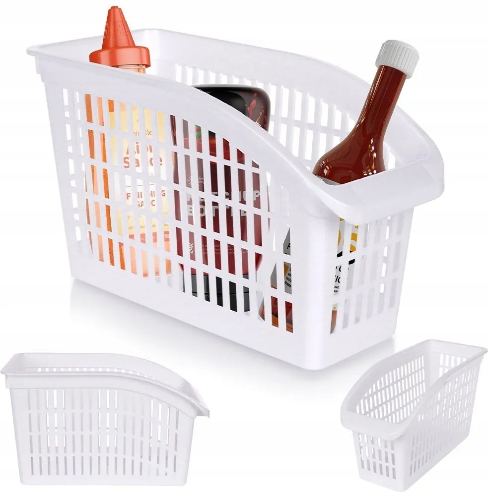 Hűtőszekrény Organizer konyhai tároló doboz élelmiszerek termékek