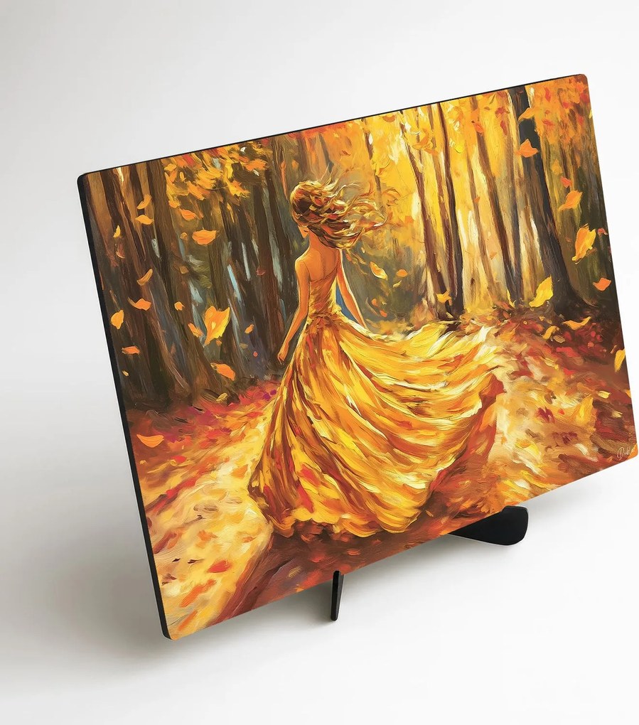 DUBLEZ | Őszi női alak az erdőben