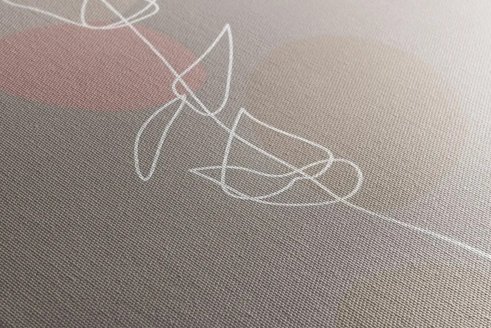 Kép minimalista levél No4