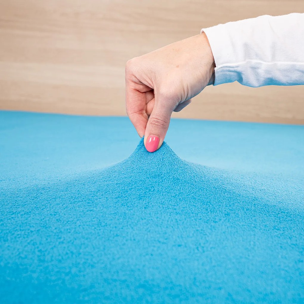 4Home frottír lepedő sötétkék, 90 x 200 cm