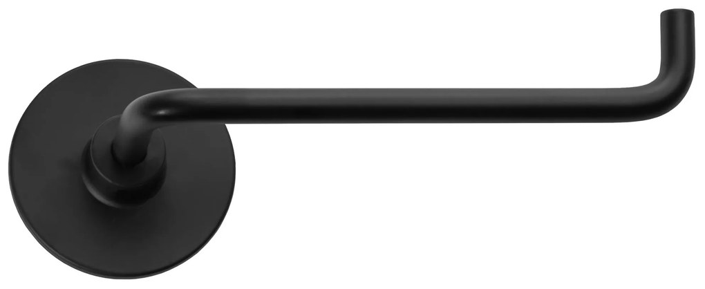 Falra szerelhető wc papír tartó Black 322203