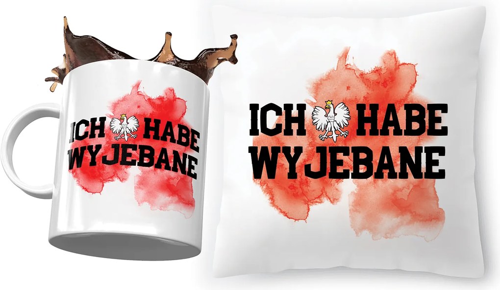 Vicces vicces párna bögre ajándék szett fényképes nyomtatással