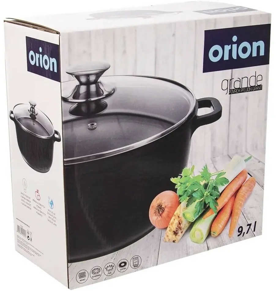 Orion GRANDE edény fedővel, 32 cm, 9,7 l