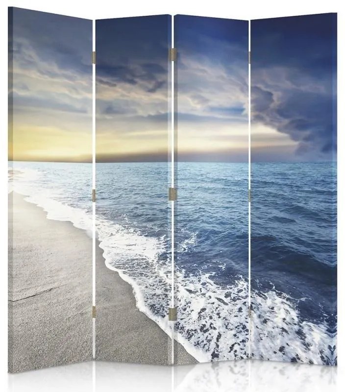 Gario Paraván felhõk a vízparton Méret: 145 x 170 cm, Kivitelezés: Klasszikus paraván