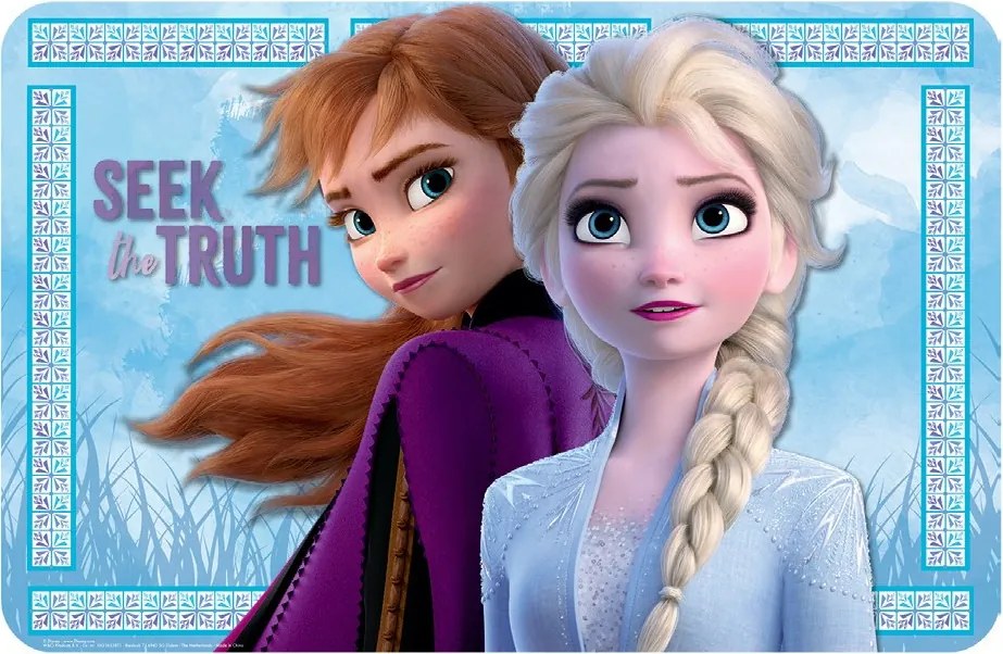 Disney Jégvarázs Seek the truth tányéralátét 43x28 cm
