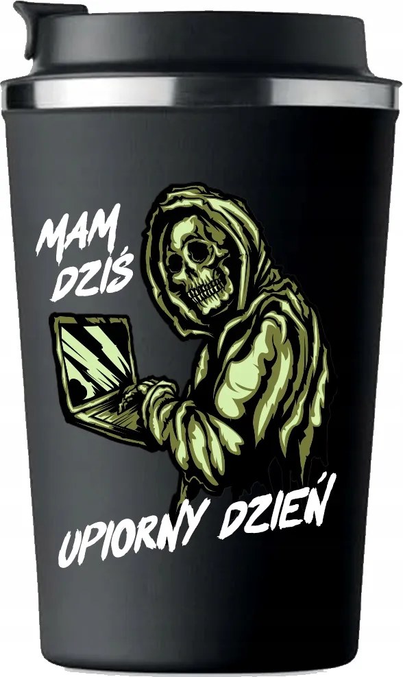 Prémium termo bögre Kísérteties Nap vicces ijesztő szarkazmus KT_738