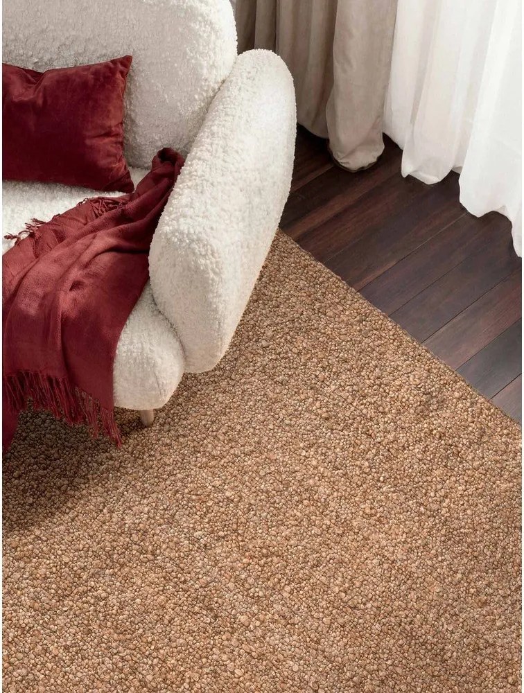 Bézs kézi szövésű buklé szőnyeg 120x170 cm Notting Hill Portobello – Ted Baker