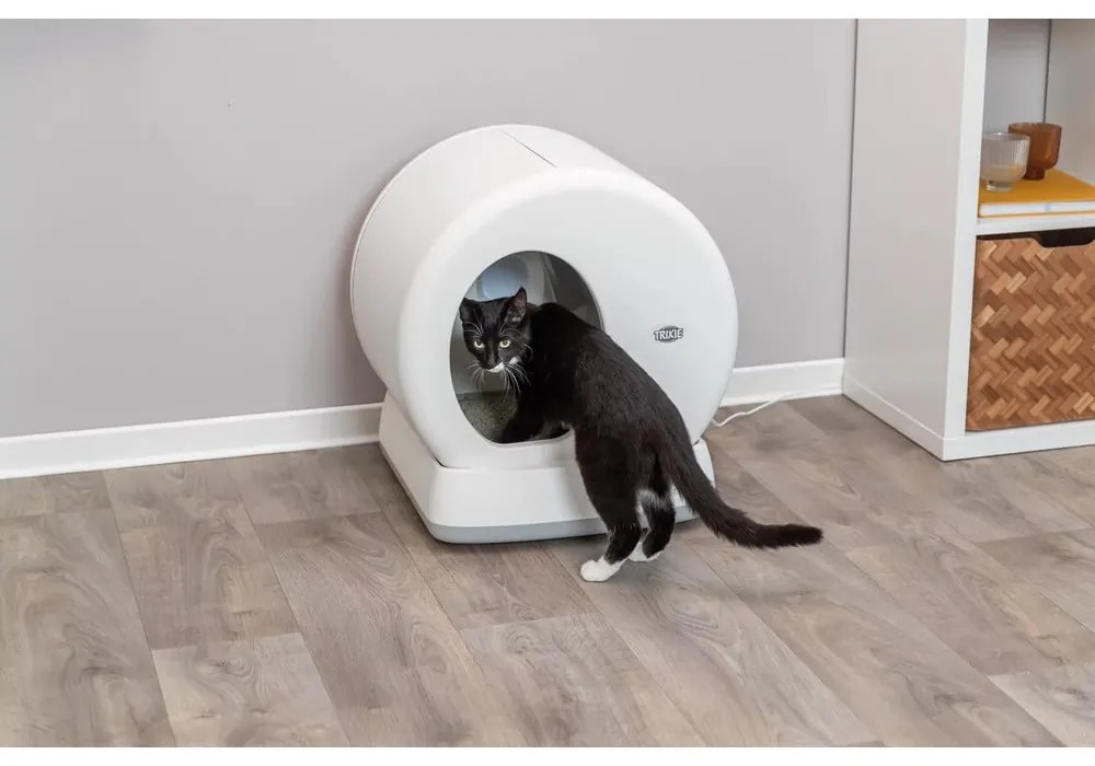 Fehér öntisztító macskatoalett 55,5x53 cm Trixie – Plaček Pet Products