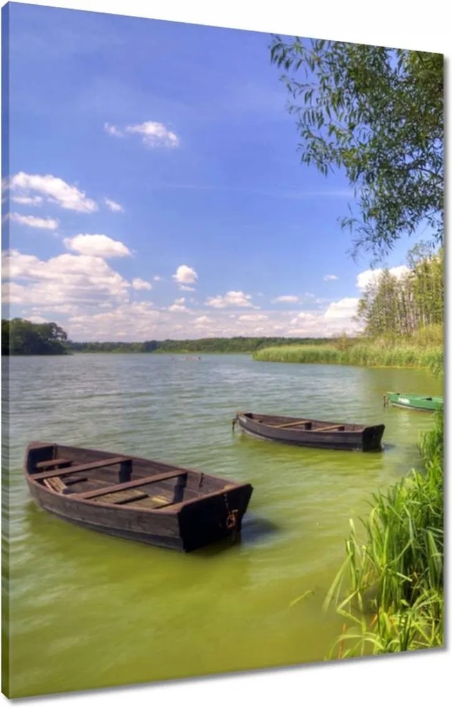 Vászonkép 60x80 Séta a szabadkai parkban