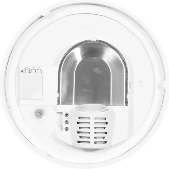 Ecolite W122-BI - Érzékelős mennyezeti lámpa HECTOR 1xE27/60W/230V IP44 fehér