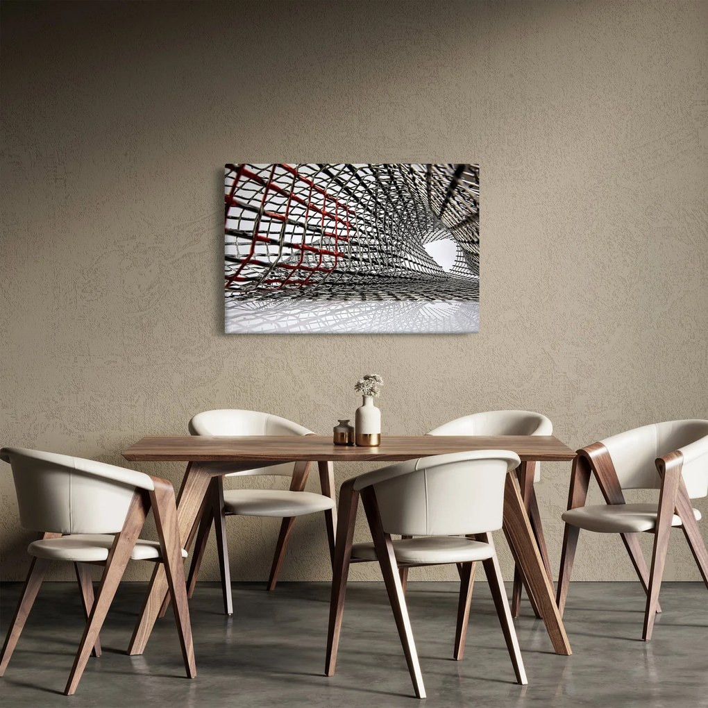 Egy vasszerkezet képe (90x60 cm)