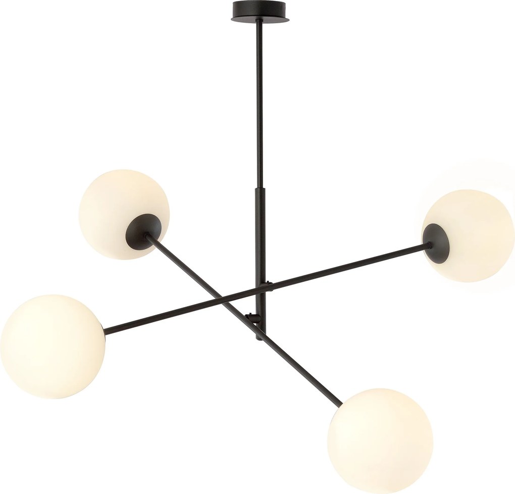 Emibig modern függeszték linear fehér fekete emi1169/4