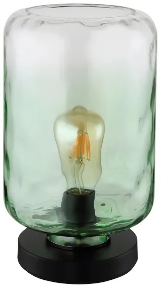 Globo 16046TG - Asztali lámpa DARINA 1xE27/60W/230V zöld
