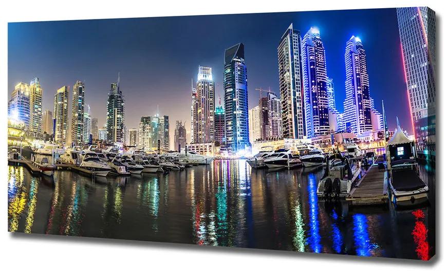 Vászonfotó Dubai éjjel pl-oc-120x60-f-56151340