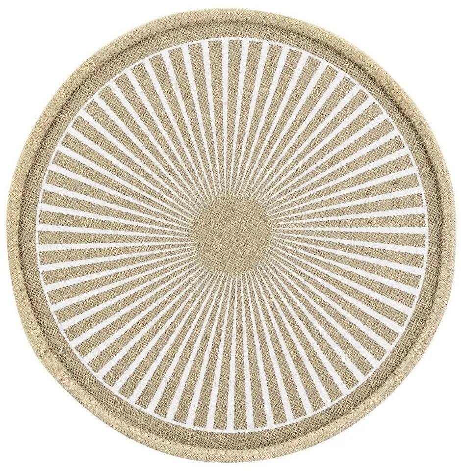 Juta tányéralátét ø 38 cm Soleimio – douceur d'intérieur