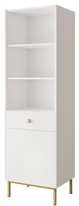 Regál Probazzo 1D1SZ (fehér + arany) . 1104877