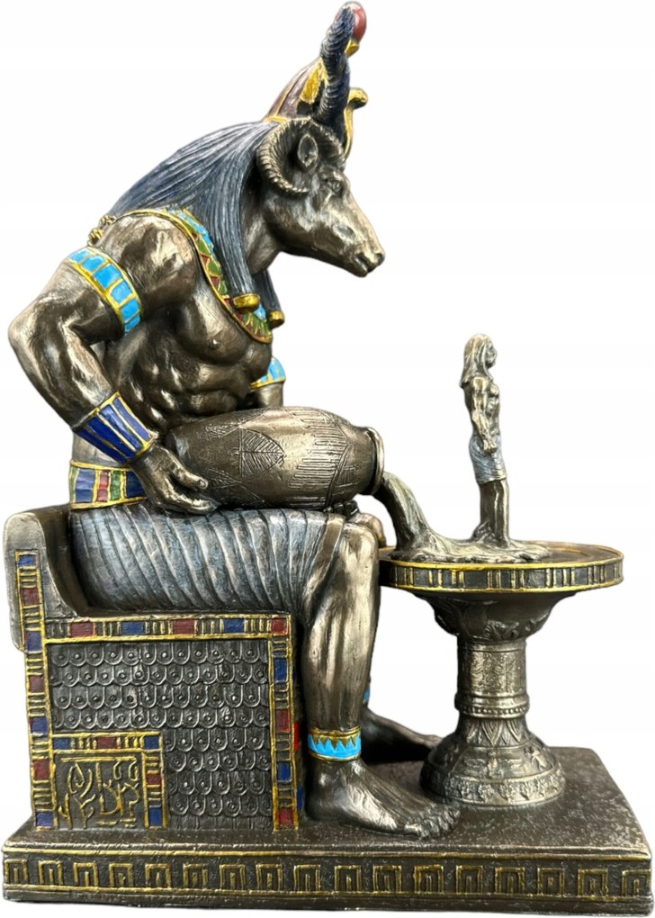 Figura,CHNUM felső-egyiptom istene az emberek és a világ teremtője Veronese WU78017A4