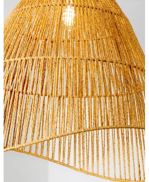 Brilagi - LED felületre szerelt csillár CERIA BOHO 1x E27/40W/230V, átmérő 70 cm, barna