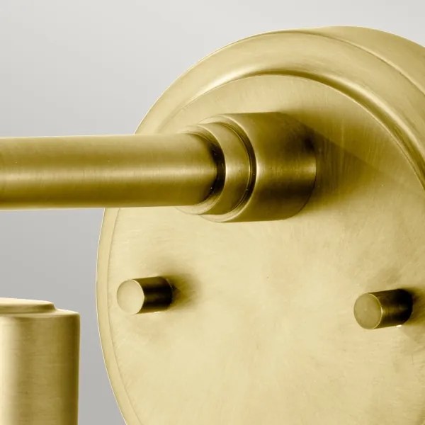 Elstead BATH-MORVAH1-BB - Fürdőszobai fali lámpa 1xE27/60W/230V IP44 arany