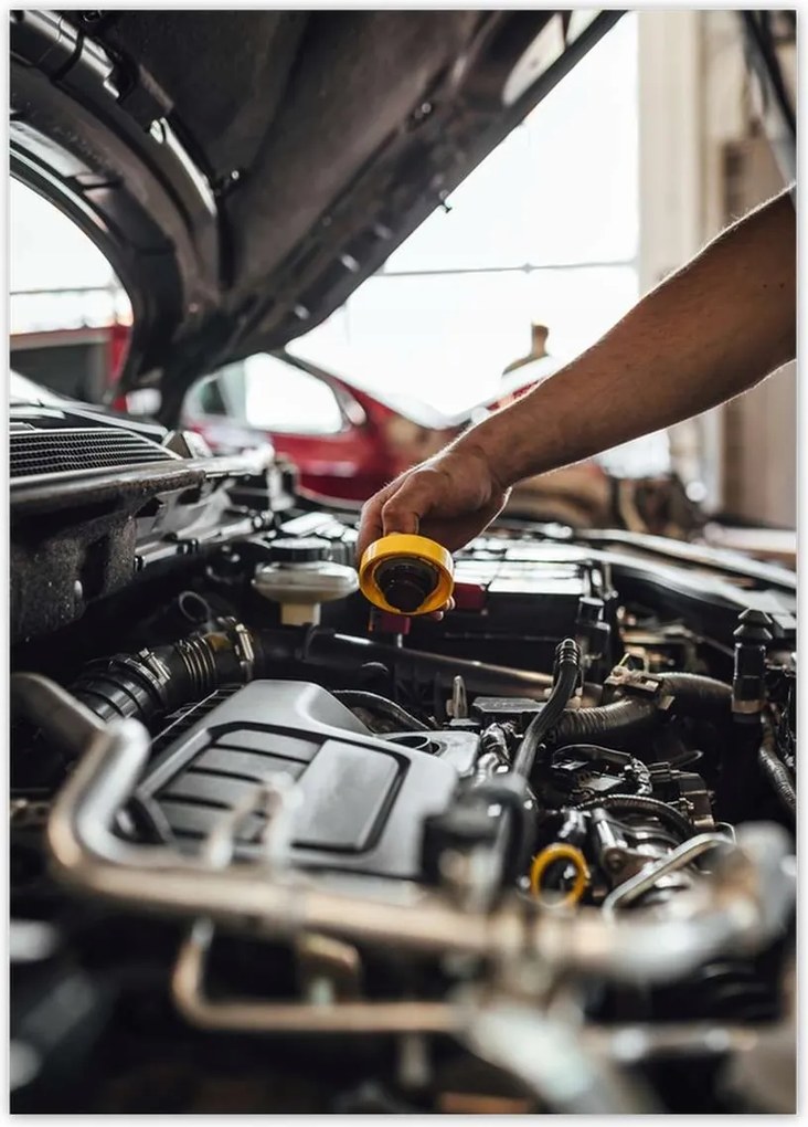 Poszterek 50x70 Autó műszaki ellenőrzés