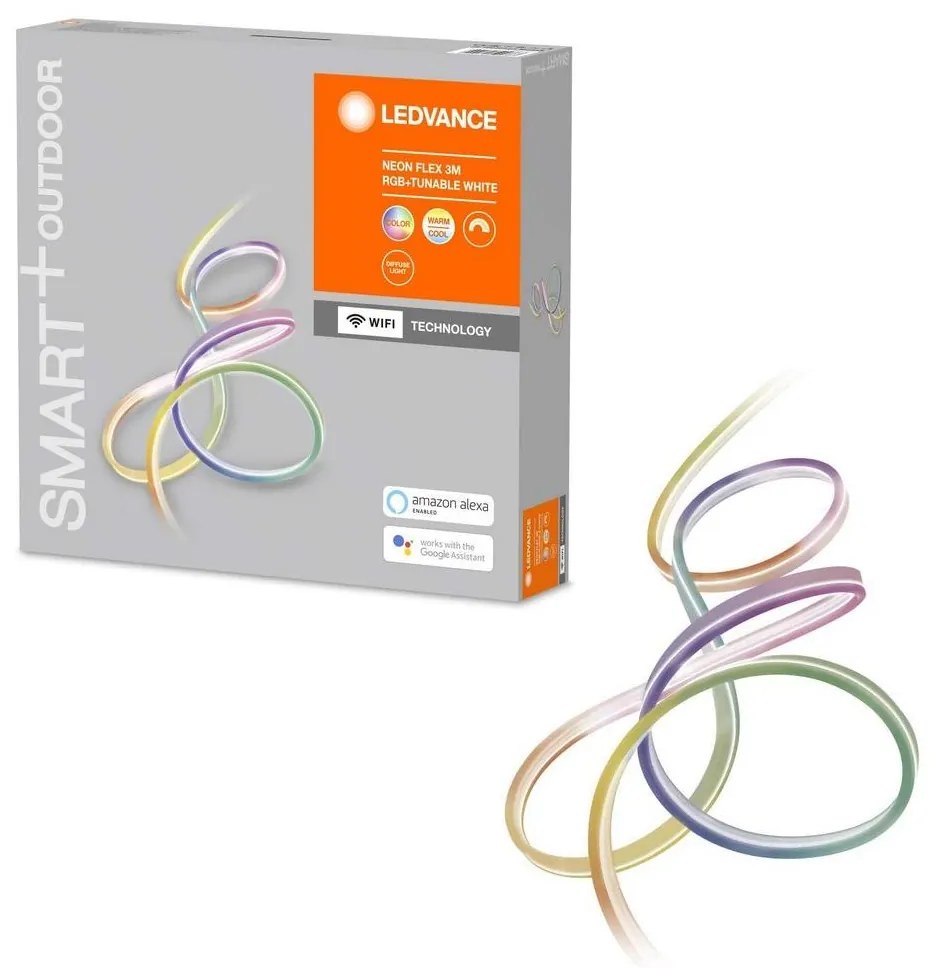 Ledvance - LED RGB+TW Kültéri szalag SMART + FLEX 3m LED/15W/230V IP44 Wi-Fi