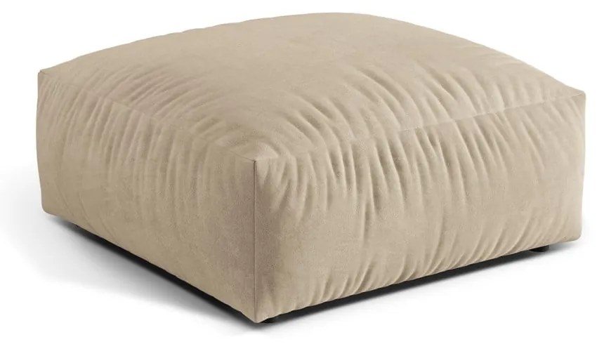 Bézs bársony moduláris lábtartó Martina – Micadoni