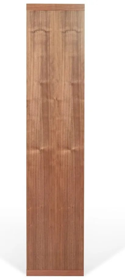 Barna könyvespolc diófa dekorral 70x159 cm Berlin – TemaHome