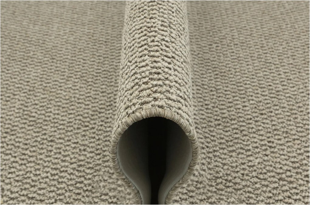 Tartós Hurkos Szőnyeg Világos Szobai Bézs Barna Rubens 200x200 cm-ES Méretben