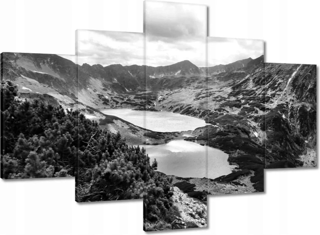 Képek 100x70 Tátra Lengyel hegyek Kilátás