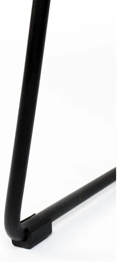 Fekete bárszék szett 2 db-os (ülésmagasság 62 cm) Tangle – White Label