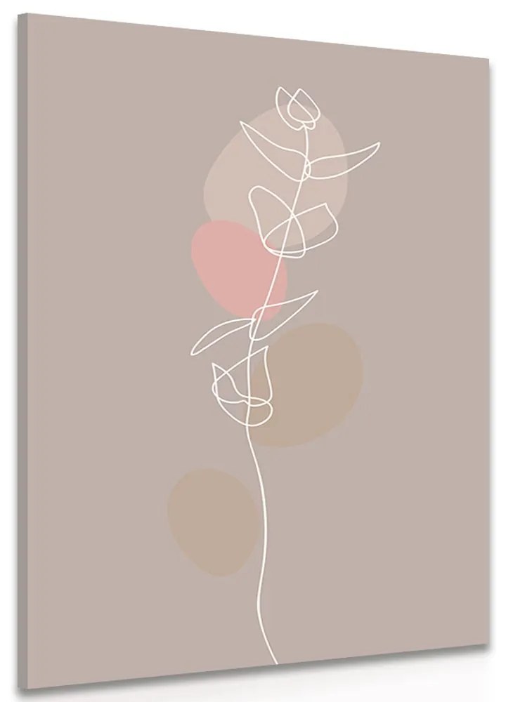 Kép minimalista levél No4