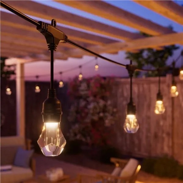 Nanoleaf NF084K02-20SLO - LED RGBWIC dimmelhető fényfüzér 20× LED, 15 m, Wi‑Fi, IP65
