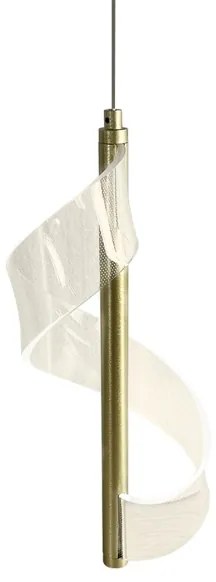 LED Csillár zsinóron LARGO LED/10W/230V arany