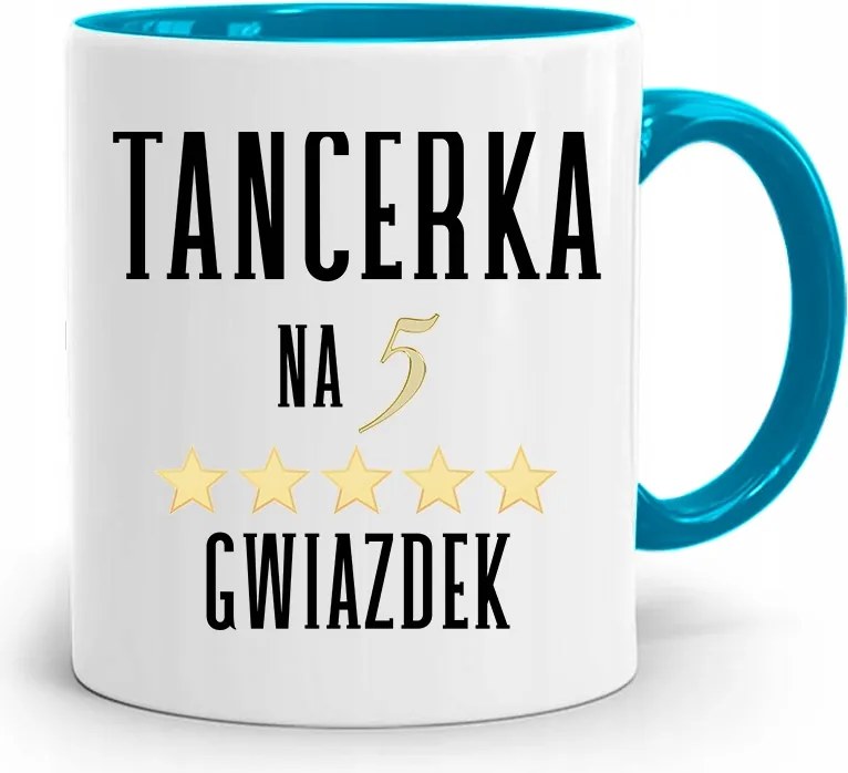 Táncosnőnek Kék Bögre Születésnapi Ajándék fényképes nyomtatással