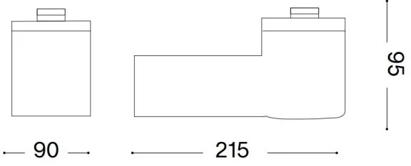 Ideal Lux - Kültéri fali lámpa CLIO 1xE27/42W/230V IP44 fehér