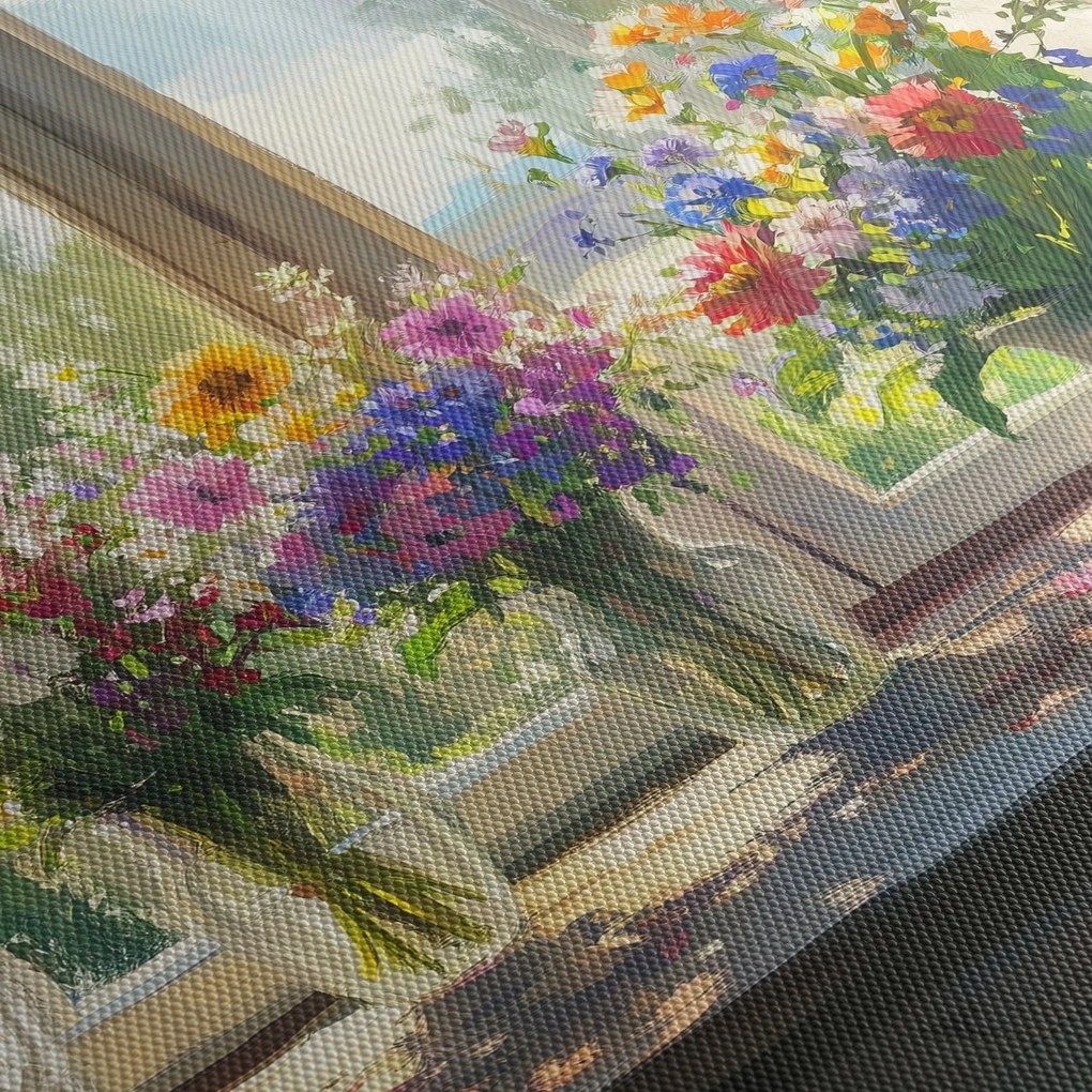 Kép - Csokor az ablaknál (120x50 cm)