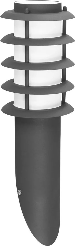 POLUX 315113 SERENA Modern Kültéri Fali Lámpa Szürke E27 IP44