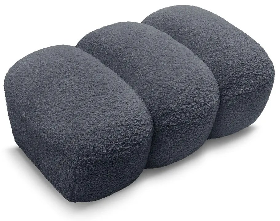 Sötétszürke buklé lábtartó Hippolyte – Bobochic Paris