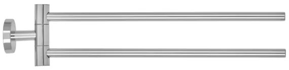 WENKO 20213100 - BOSIO SHINE törölközőtartó 43x9 cm, rozsdamentes acél/ezüst