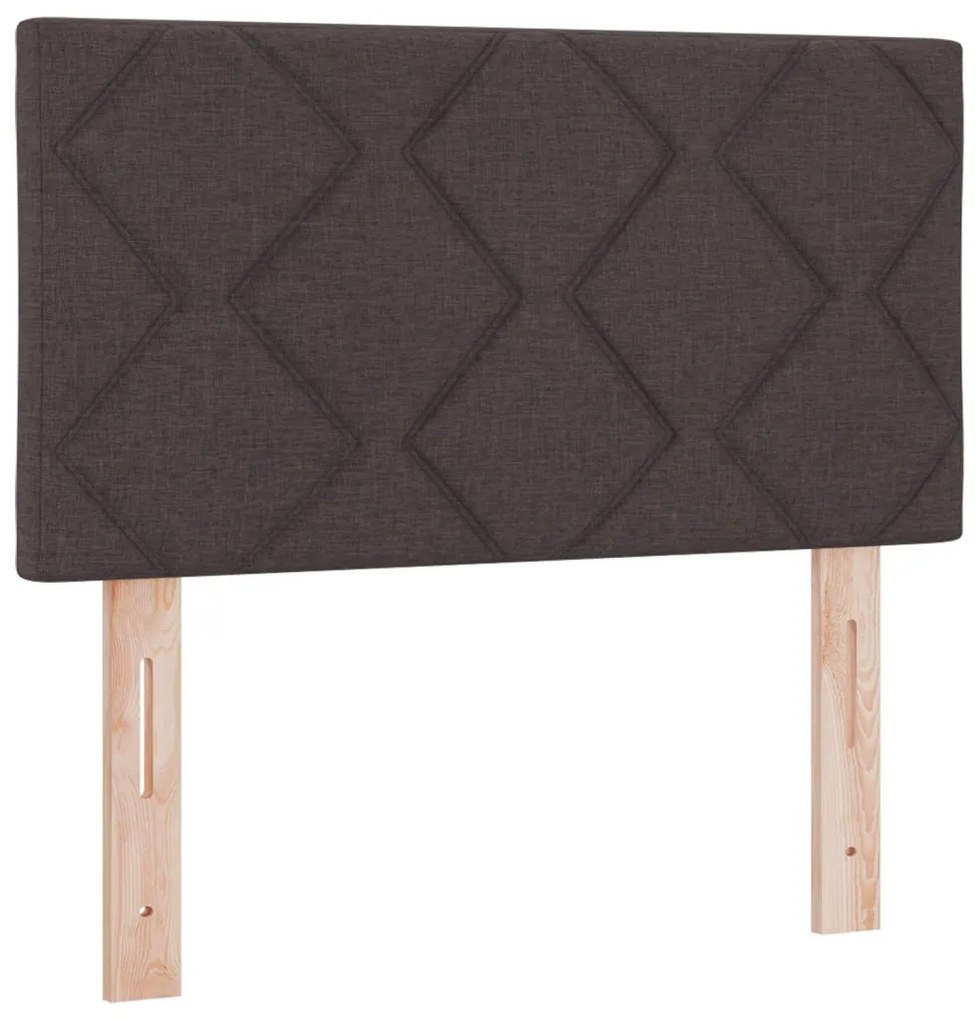 Textil Fejtámla Egyéb fejtámlával sötétbarna 80 cm szövet