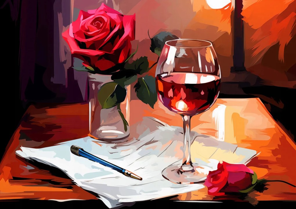 Poszter 59,4x42cm Költői este