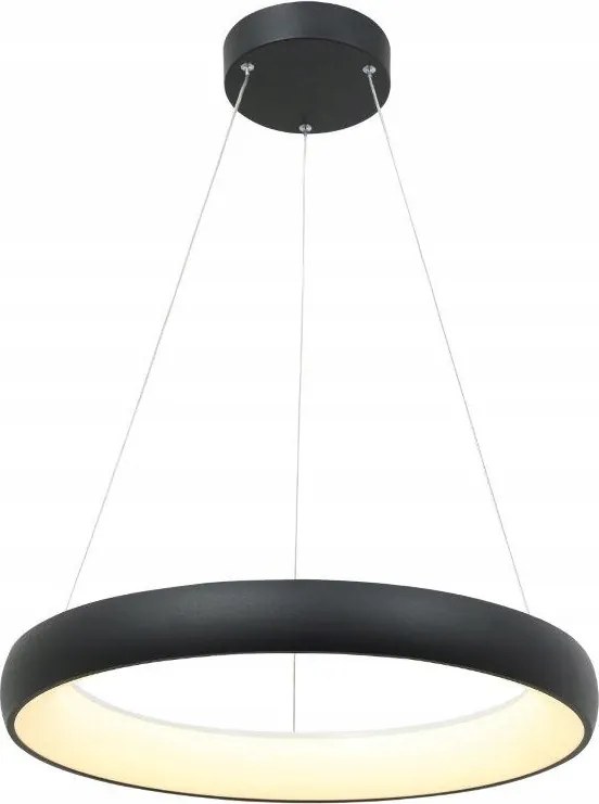 Lima Led függőlámpa, kerek, fekete