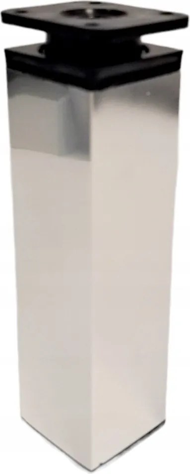 Lábtartó Króm Bútorláb 4x4 H100 Állítható