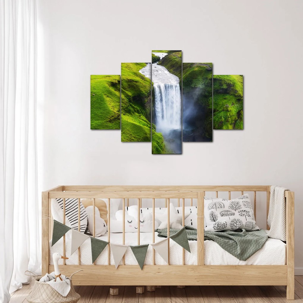 Kép - Skogafoss vízesés (150x105 cm)