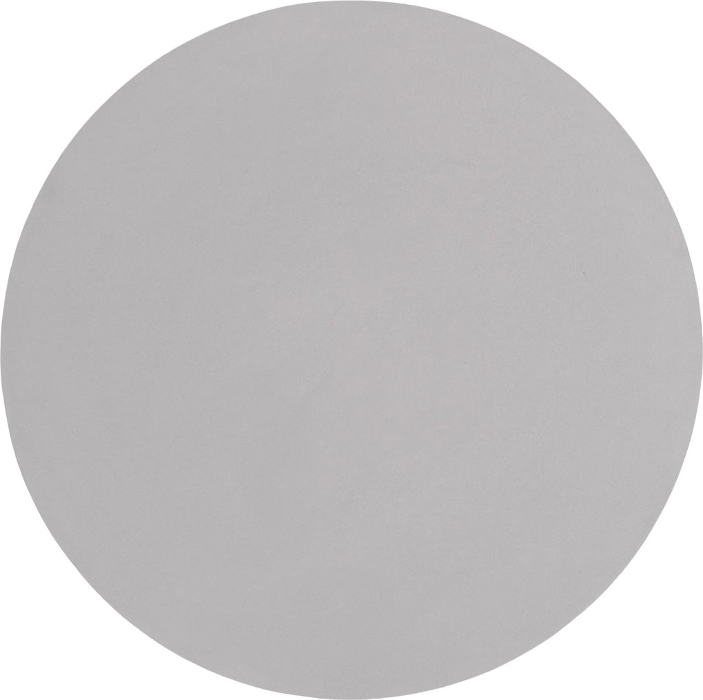 Cylindus kerek dohányzóasztal 80 cm - világosszürke