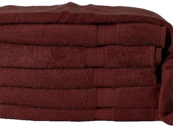 Homa törölköző sötétbarna  50x100cm