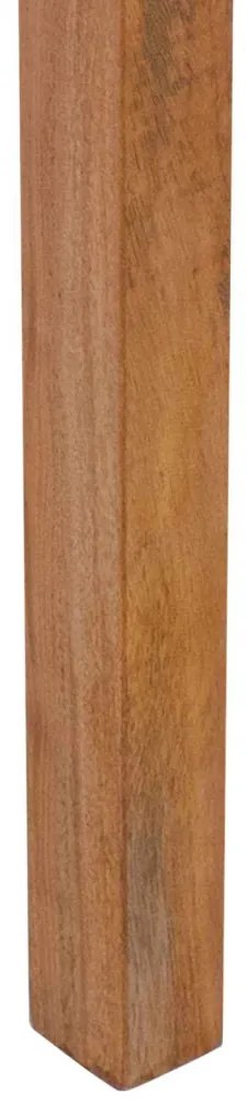 Étkezőszék 2 pcs Kubu Szürke 45 x 54 x 93 cm Tömör Mahagóni Fa