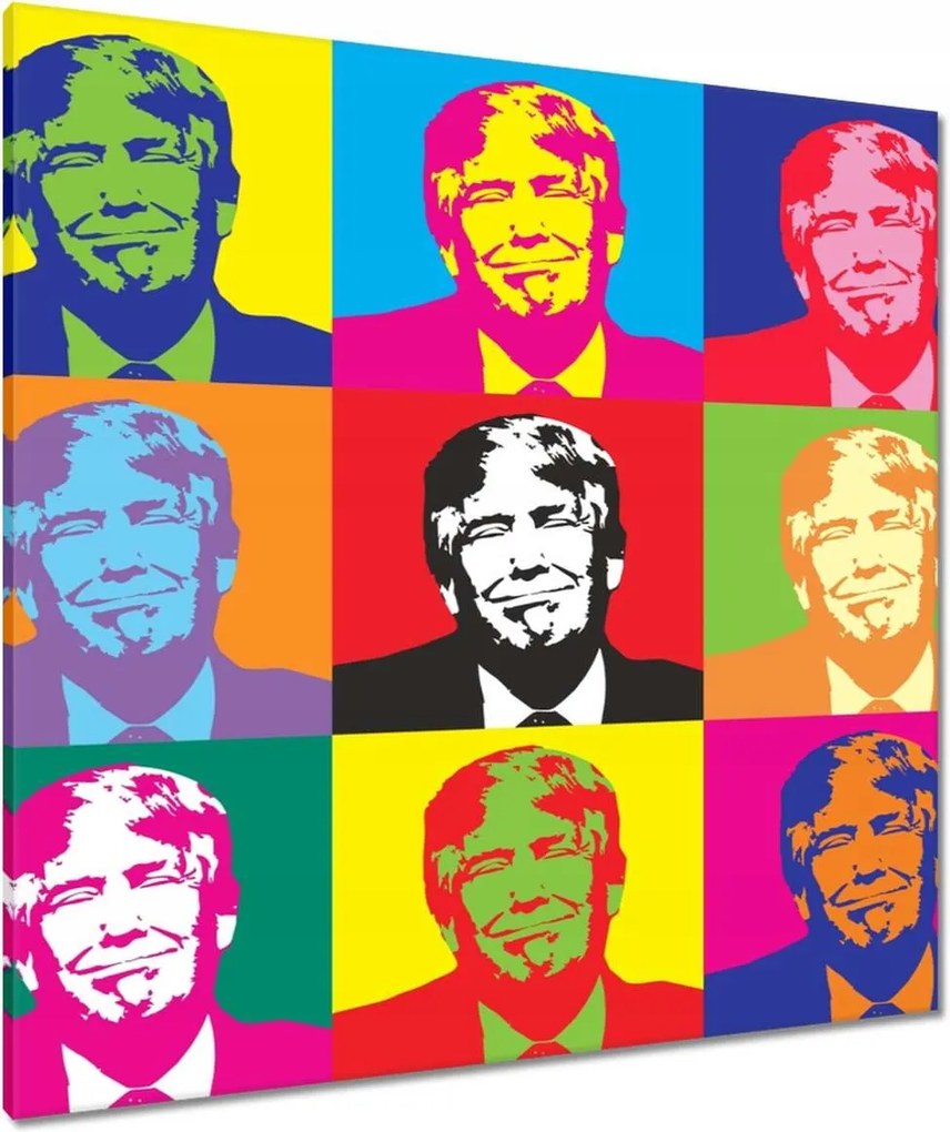 Vászonkép 90x90 Donald Trump elnök