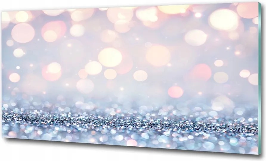 Fotó-kép edzett üveg Fényes háttér 125x50